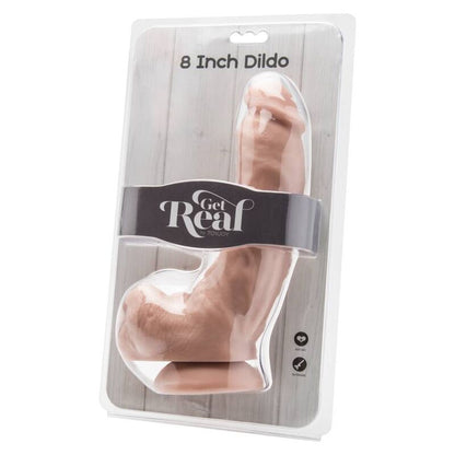 Get Real Dong With Balls 20.5cm Light