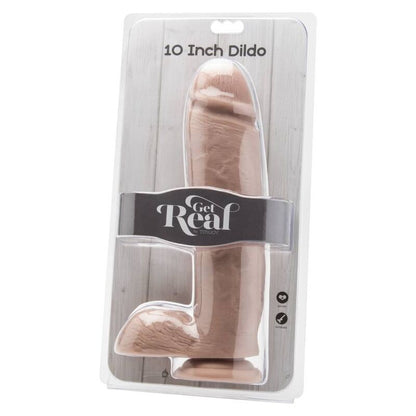 Get Real Dong With Balls 25.5cm Light