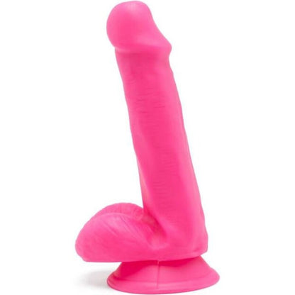 Get Real Happy Dicks Dildo With Balls 15cm Pink