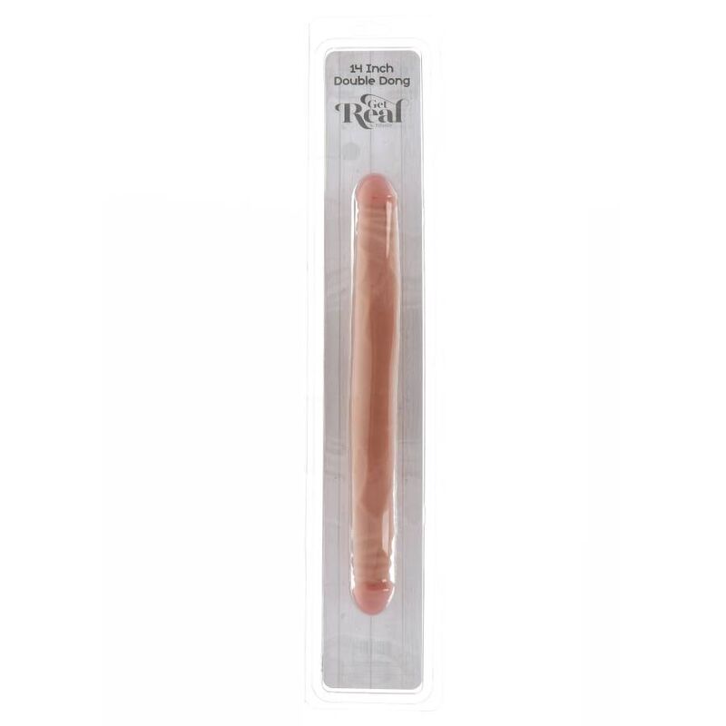 Get Real Realistic Skin Double Dildo 35cm