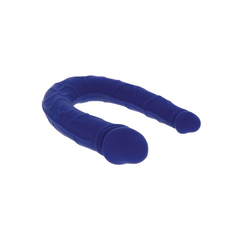 Get Real Realistic Mini Silicone Double Dildo Blue