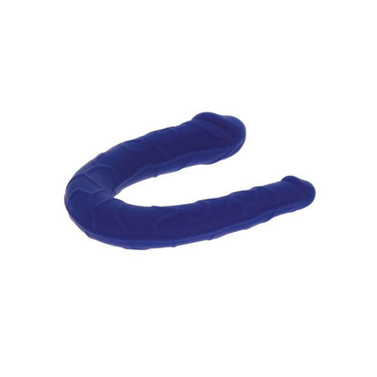 Get Real Realistic Mini Silicone Double Dildo Blue