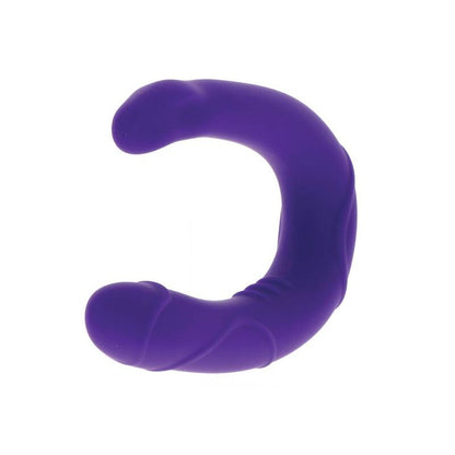 Get Real Vogue Mini Silicone Double Dildo Purple