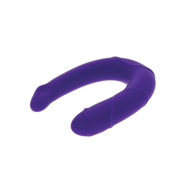 Get Real Vogue Mini Silicone Double Dildo Purple