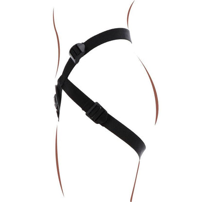 Get Real Strap-On Pleasure Hole Harness O/S Black