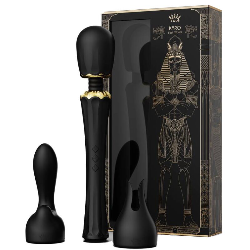 Zalo Kyro Wand Vibrator Obsidian Black