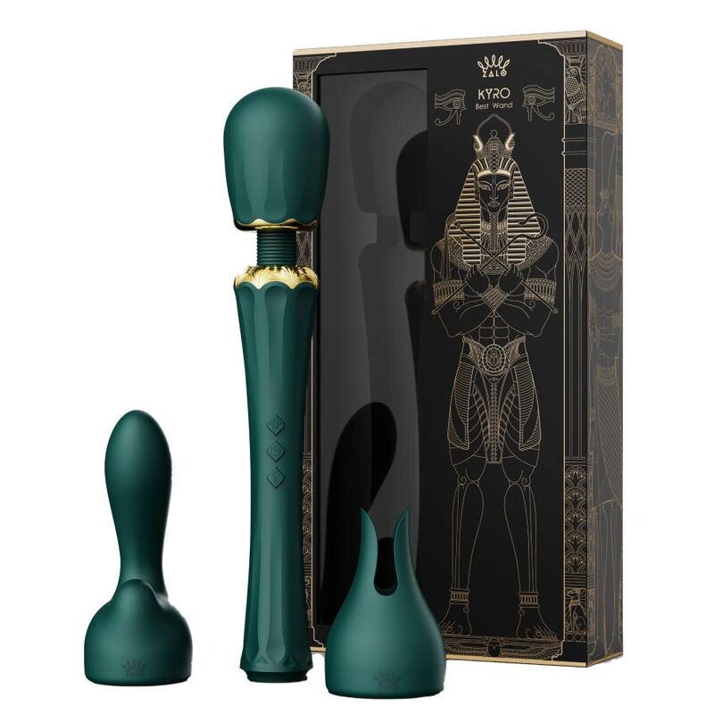 Zalo Kyro Wand Vibrator Turquoise Green