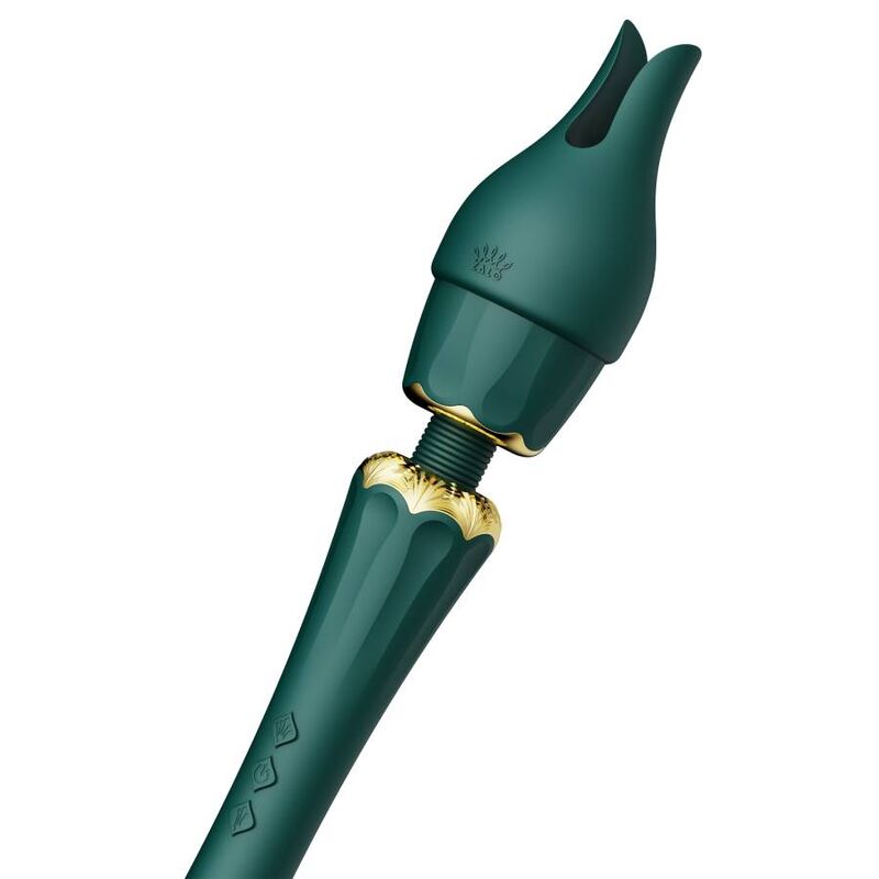 Zalo Kyro Wand Vibrator Turquoise Green