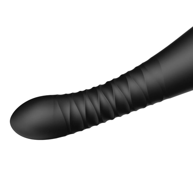 Zalo King Vibrating Thruster Obsidian Black