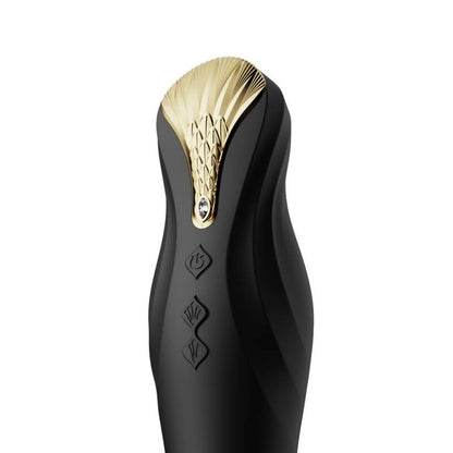 Zalo King Vibrating Thruster Obsidian Black