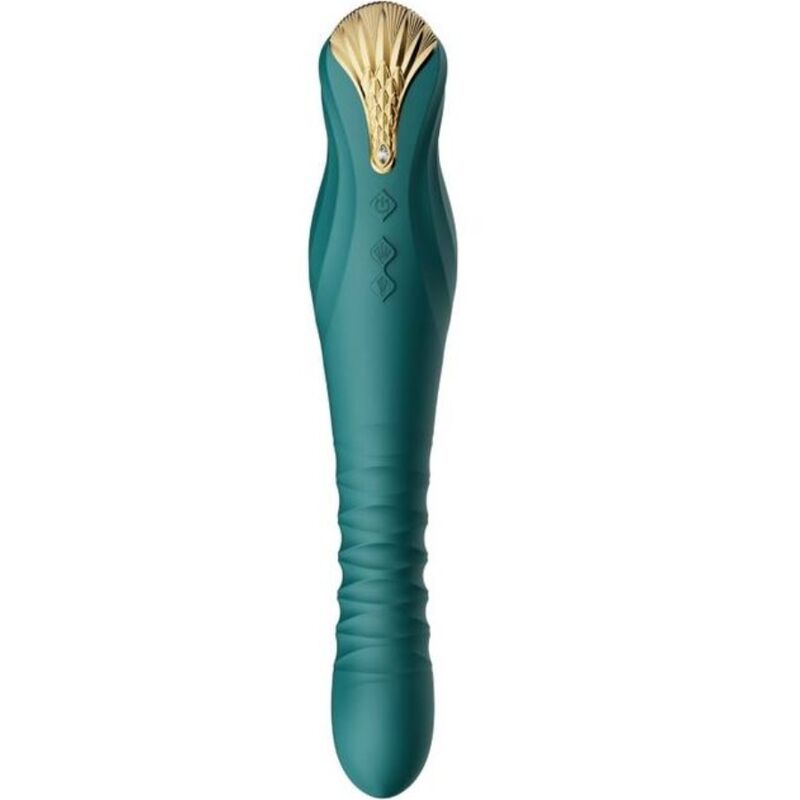 Zalo King Vibrating Thruster Turquoise Green