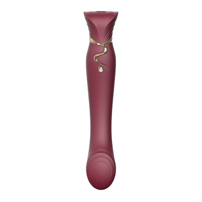 Zalo Queen Pulsewave G-Spot Vibrator Wine Red