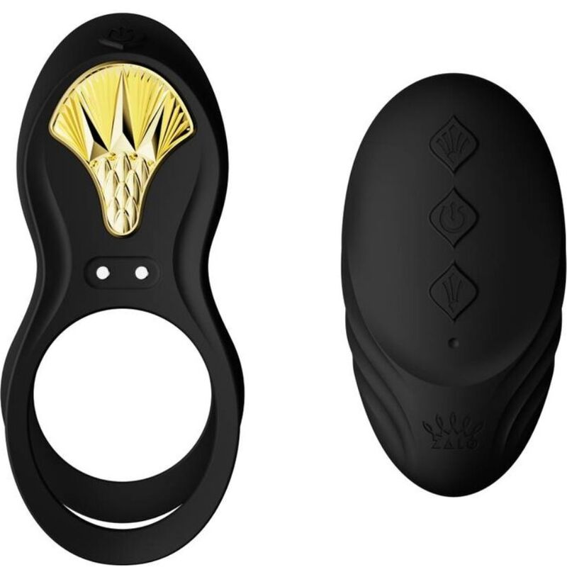 Zalo Bayek Vibrating Cock Ring Obsidian Black