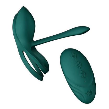 Zalo Bayek Vibrating Cock Ring Turquoise Green