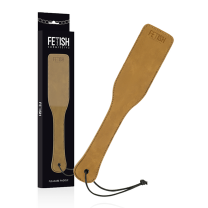 Fetish Submissive Origin Brown Vegan Leather Paddle