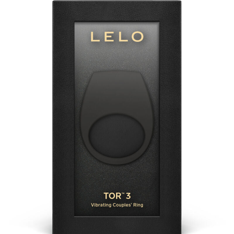 LELO Tor 3 Vibrating Cock Ring Black