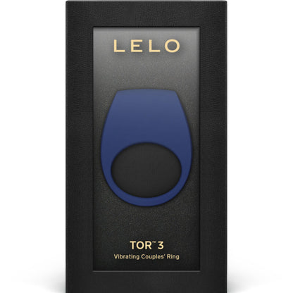 LELO Tor 3 Vibrating Cock Ring Base Blue