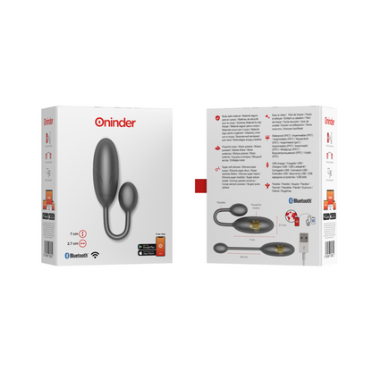 Oninder Denver Vibrating Silicone Egg with App Control