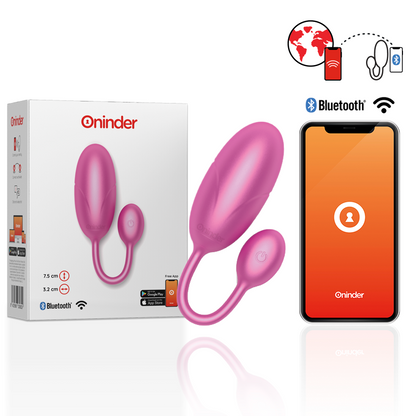 Oninder Tokyo Vibrating Silicone Egg with App Control