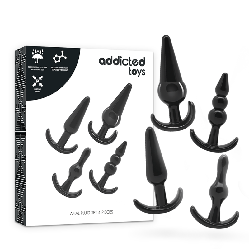 Addicted Toys 4 Anal Plug Set