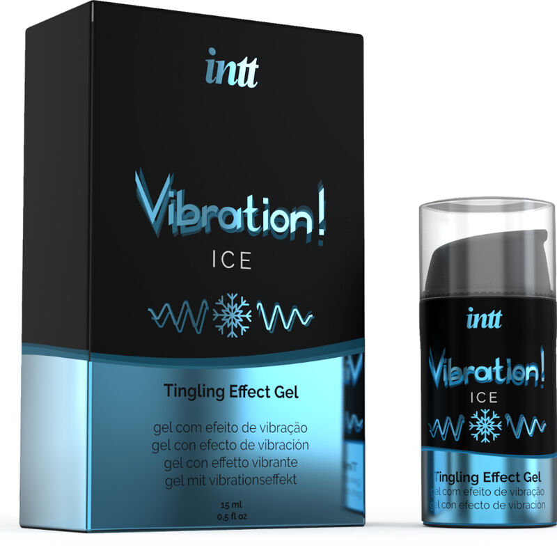 Intt Vibration Ice Tingling Effect Gel 15ml