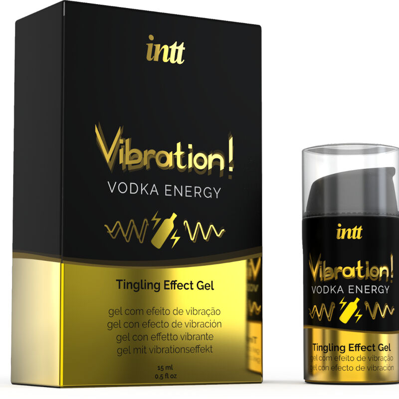 Intt Vibration Tingling Effect Gel Vodka Energy 15ml