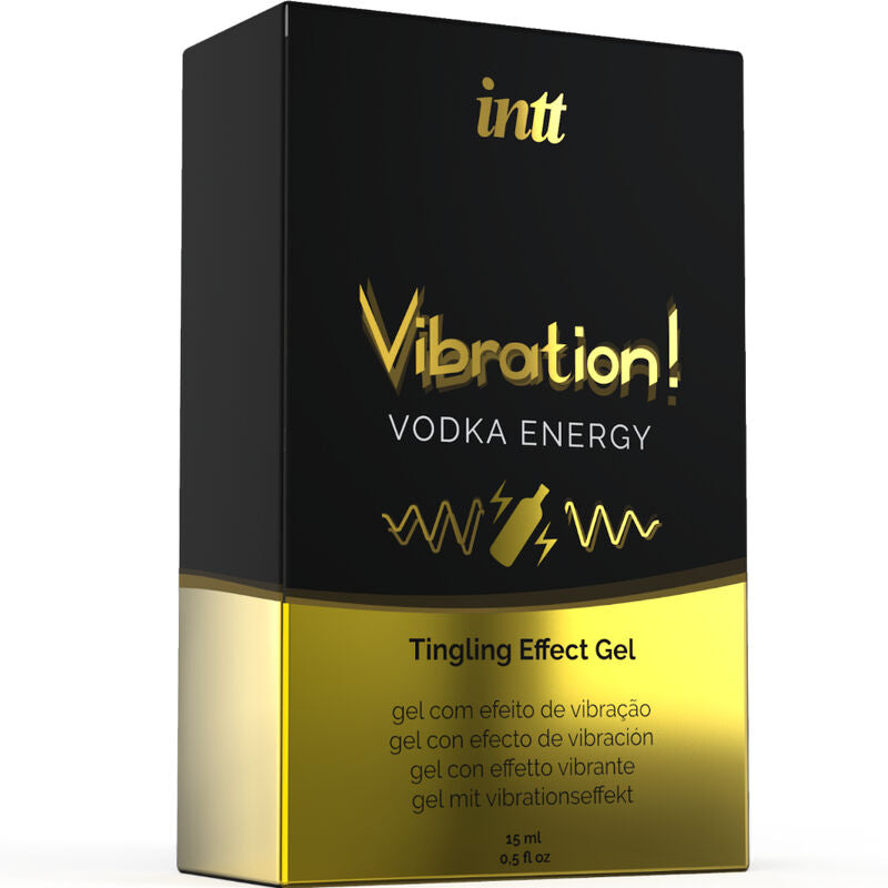 Intt Vibration Tingling Effect Gel Vodka Energy 15ml