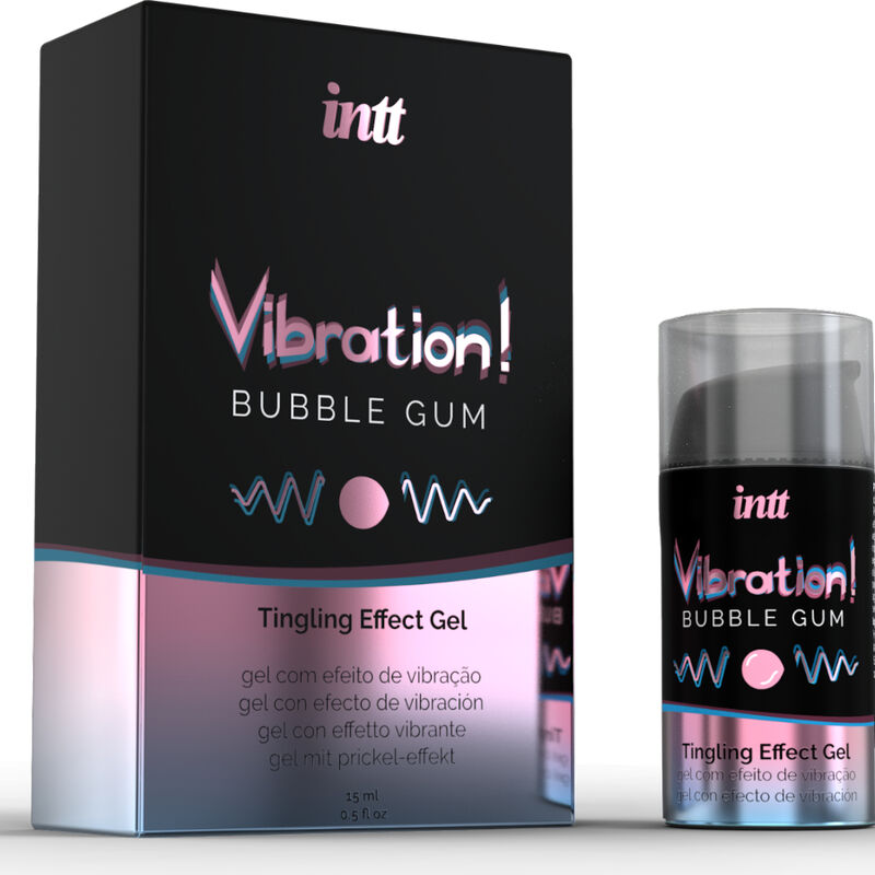 Intt Vibration Tingling Effect Gel Bubble Gum 15ml