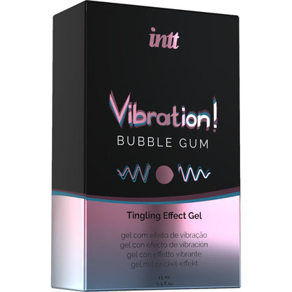 Intt Vibration Tingling Effect Gel Bubble Gum 15ml