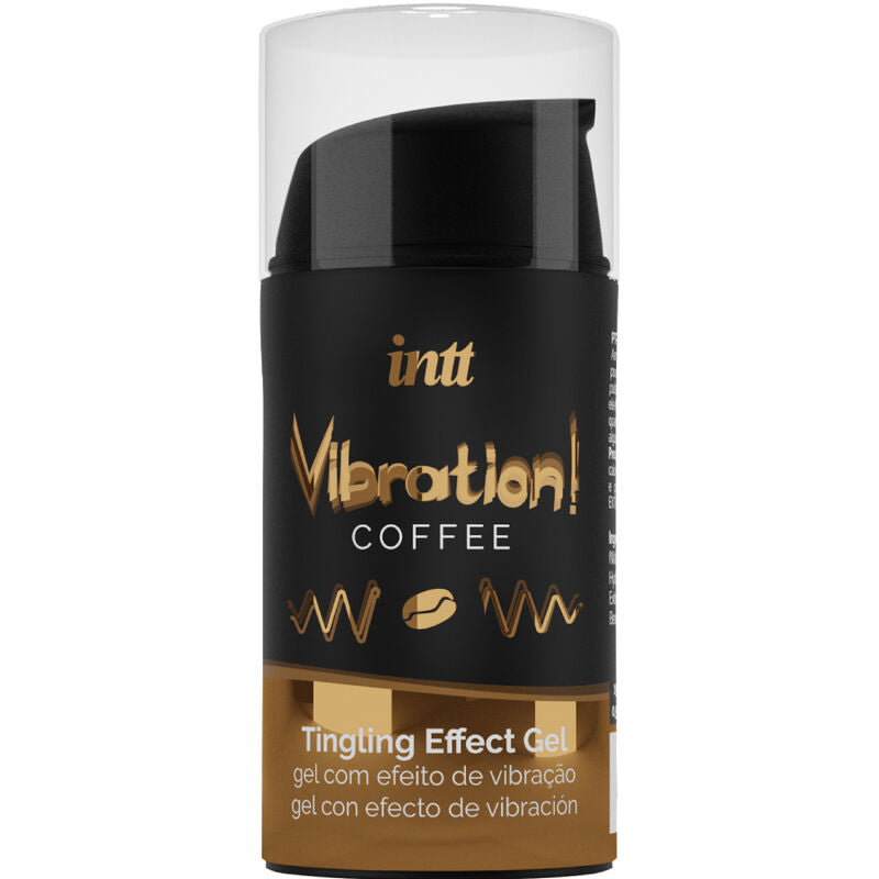 Intt Vibration Tingling Effect Gel Coffee 15ml