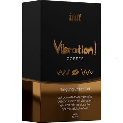 Intt Vibration Tingling Effect Gel Coffee 15ml