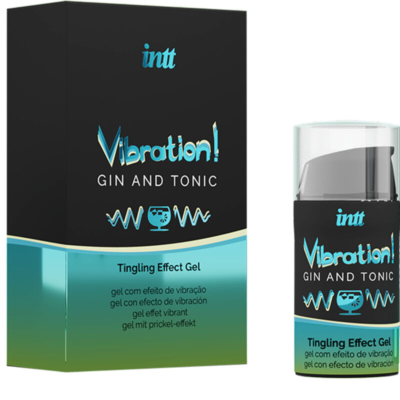 Intt Vibration Tingling Effect Gel Gin and Tonic 15ml