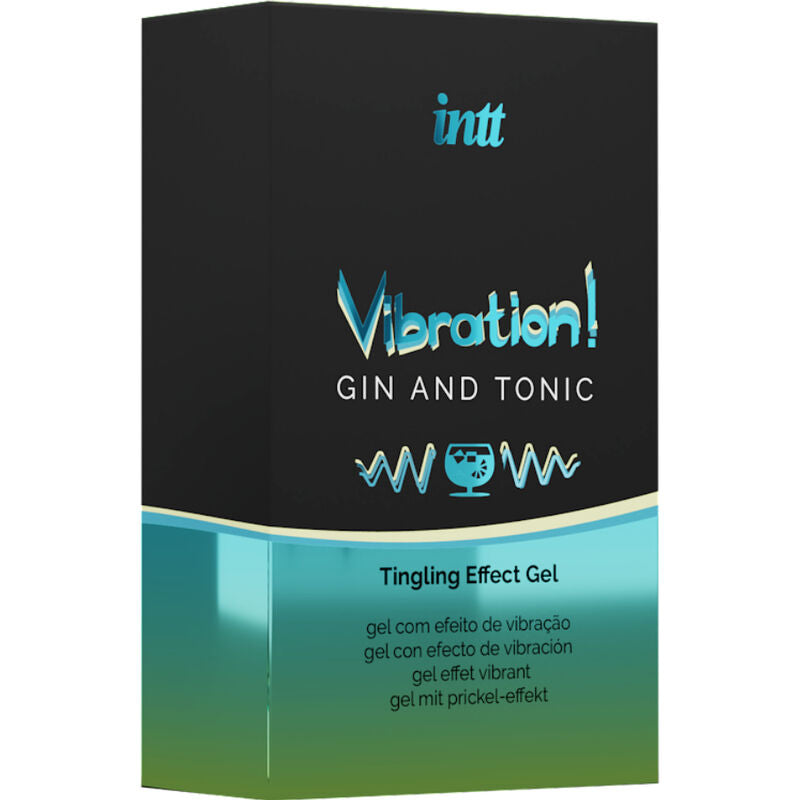 Intt Vibration Tingling Effect Gel Gin and Tonic 15ml