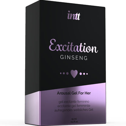 Intt Excitation Ginseng Arousal Gel for Her 15ml