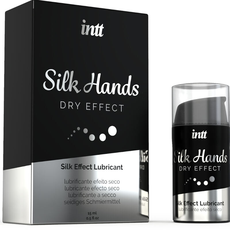 Intt Silk Hands Dry Effect Silicone Lubricant 15ml