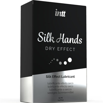 Intt Silk Hands Dry Effect Silicone Lubricant 15ml