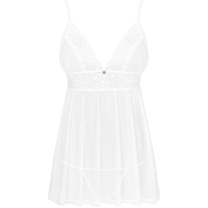 Obsessive Heavenlly White Babydoll & Thong