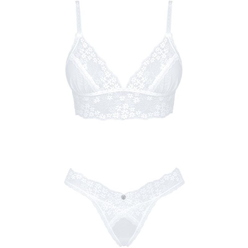 Obsessive Heavenlly White Lingerie Set