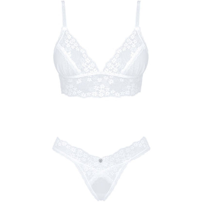 Obsessive Heavenlly White Lingerie Set