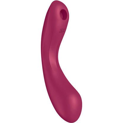 Satisfyer Curvy Trinity 1 Insertable Triple Air Pulse Vibrator Red