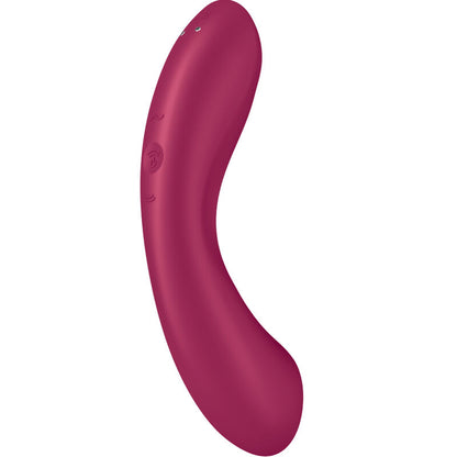 Satisfyer Curvy Trinity 1 Insertable Triple Air Pulse Vibrator Red