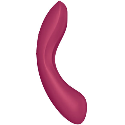 Satisfyer Curvy Trinity 1 Insertable Triple Air Pulse Vibrator Red