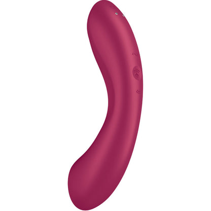 Satisfyer Curvy Trinity 1 Insertable Triple Air Pulse Vibrator Red