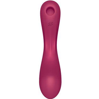 Satisfyer Curvy Trinity 1 Insertable Triple Air Pulse Vibrator Red