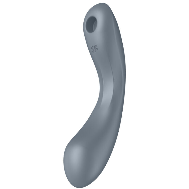 Satisfyer Curvy Trinity 1 Insertable Triple Air Pulse Vibrator Grey