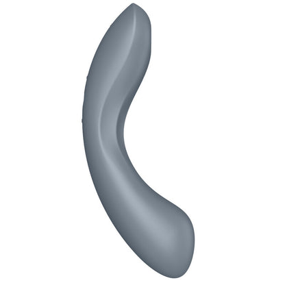 Satisfyer Curvy Trinity 1 Insertable Triple Air Pulse Vibrator Grey