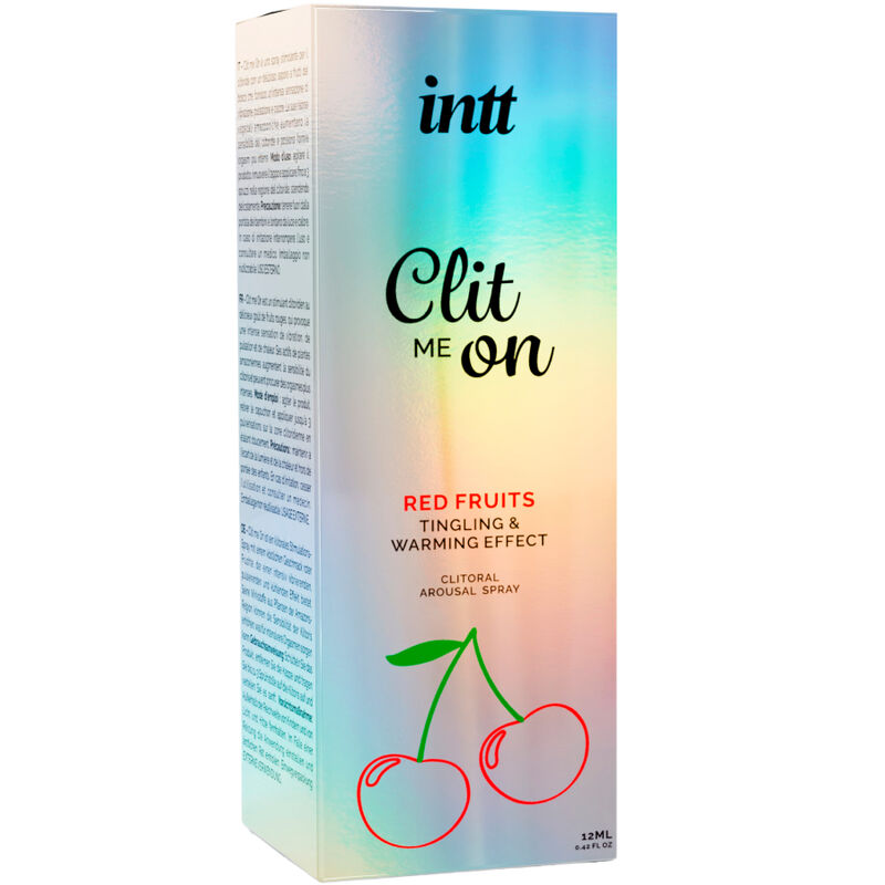 Intt Clit Me On Red Fruits Tingling & Warming Effect 15ml