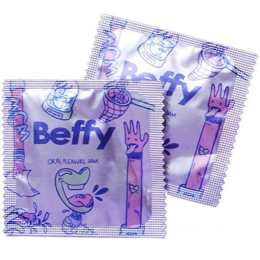 Beffy 2 Ultra Thin Oral Pleasure Dams