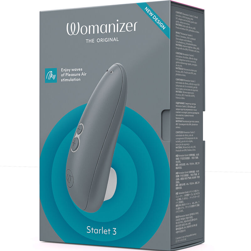 Womanizer Starlet 3 Clitoral Stimulator Gray