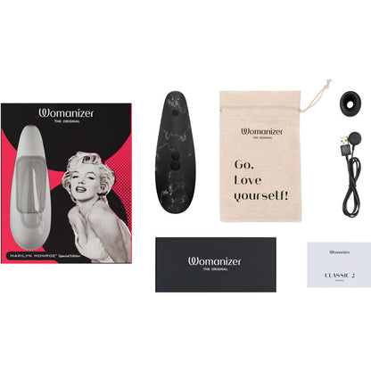 Womanizer Marilyn Monroe Special Edition Black Marble